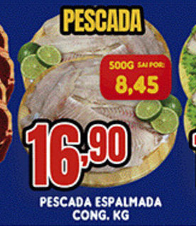 Pescada Espalmada cong. 1kg