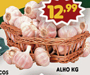 Supermercados Cristal Alho 1kg oferta