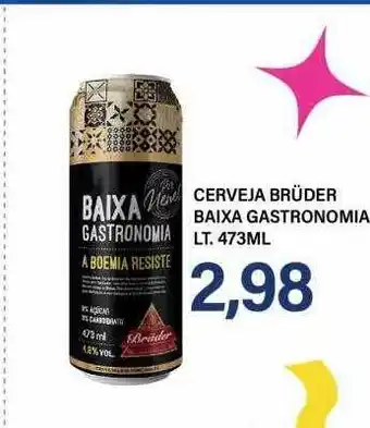 Cerveja brüder baixa gastronoma lt.