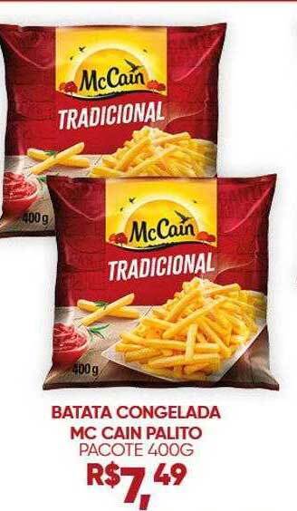 Boa Supermercados Batata congelada mc cain palito pacote oferta