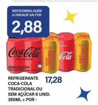 Refrigerante coca-cola tradicional ou sem açúcar 6