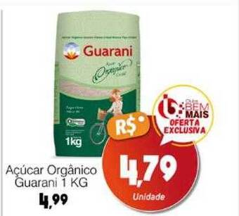 Açúcar orgânico guarani