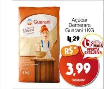 Supermercado Bem Barato Açúcar demerara guarani oferta