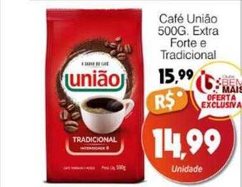 Supermercado Bem Barato Café união extra forte e tradicional oferta