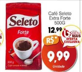 Supermercado Bem Barato Café seleto extra forte oferta