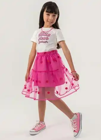 Posthaus Momi - conjunto little tule poá off white oferta