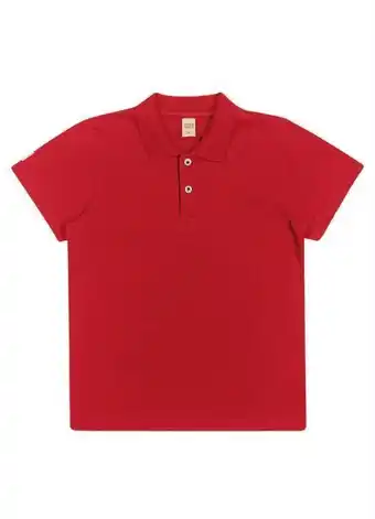Posthaus Trick nick - camisa polo infantil básicos vermelho oferta