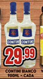 Supermercados Cristal Contini Bianco 900ml cada oferta