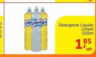 Tenda Atacado Detergente líquido limpol 500ml oferta