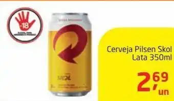 Tenda Atacado Cerveja skol 350ml oferta