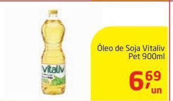 Tenda Atacado Óleo de soja vitaliv 900ml oferta