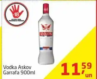 Tenda Atacado Vodka askov 900ml oferta