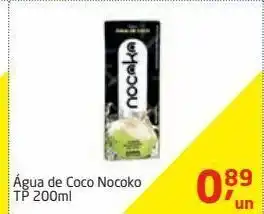 Tenda Atacado Água de coco nocoko 200ml oferta