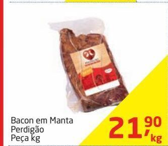 Tenda Atacado Bacon manta perdigão kg oferta