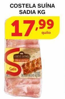 Roldão Costela suína sadia kg oferta