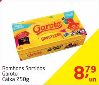 Tenda Atacado Bombons sortidos garoto 250g oferta