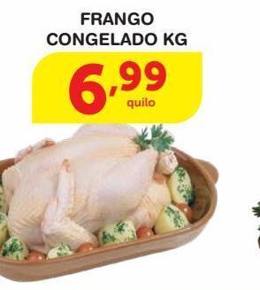 Roldão Frango congelado kg oferta