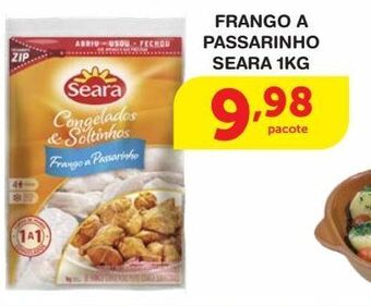 Roldão Frango a passarinho seara 1kg oferta