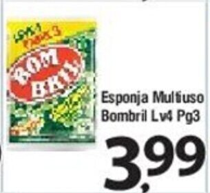 O Boticário Esponja Multiuso Bombril Lv4 pg3 oferta