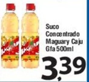 Suco Concentrado Maguary Caju Gfa 500ml