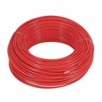 Leroy Merlin Cabo flexível 450/750v 2,5mm vermelho 100m condex oferta
