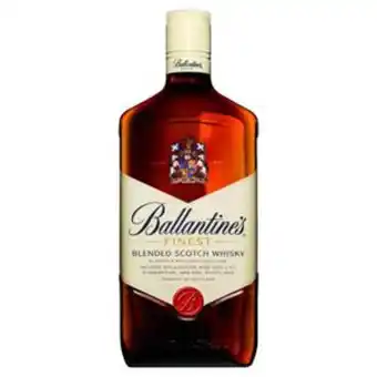 Whisky escocês blended finest ballantine's garrafa 1l