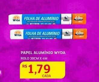 Assaí Atacadista Papel alumínio wyda oferta