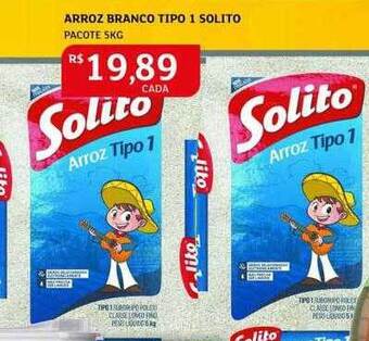 Assaí Atacadista Arroz branco tipo 1 solito oferta