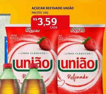Açúcar refinado união