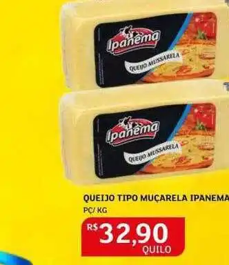 Assaí Atacadista Queijo tipo muçarela ipanema oferta