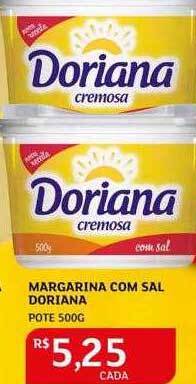 Margarina com sal doriana