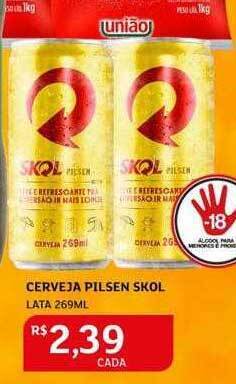 Cerveja pilsen skol