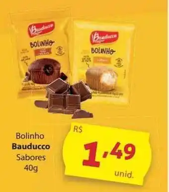 Comercial Esperança Bolinho bauducco sabores oferta