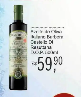Festval Azeite de oliva italiano barbera castello di resuttana d.o.p. oferta