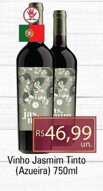 Supermercados Alvorada Vinho jasmin tinto azueira oferta