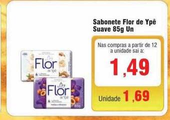 Spani Atacadista Sabonete flor de ypê suave oferta