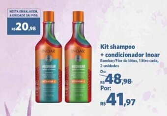 Kit Shampoo + Condicionador Inoar 1L