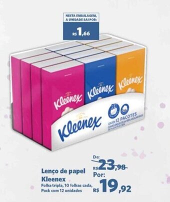 Sam's Club Lenço de Papel Kleenex oferta
