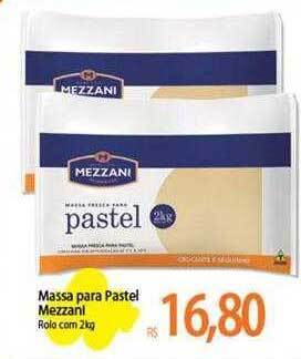 Atacadão Massa para pastel mezzani oferta
