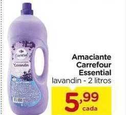 Carrefour Amaciante carrefour essential oferta