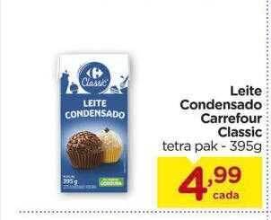 Carrefour Leite condensado carrefour classic oferta