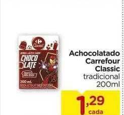 Carrefour Achocolatado carrefour classic oferta
