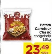 Carrefour Batata carrefour classic oferta