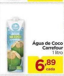 Carrefour Água de coco carrefour oferta