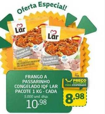 Cooper Frango a passarinho congelado iqf lar pacote - cada oferta