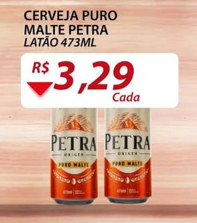 Assaí Atacadista Cerveja Puro Malte Petra 473ml oferta