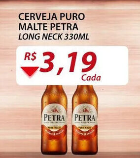 Cerveja Puro Malte Petra Long Neck 330ml