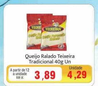 Spani Atacadista Queijo ralado teixeira tradicional oferta