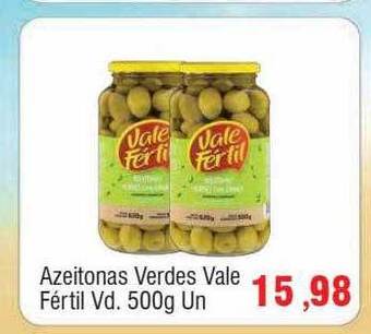 Azeitonas verdes vale fértil vd.