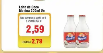 Spani Atacadista Leite de coco menina un oferta